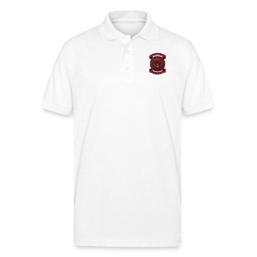 Manchester Is Red T Shirt, Soccer City Pride Gift - Gildan Unisex 50/50 Jersey Polo