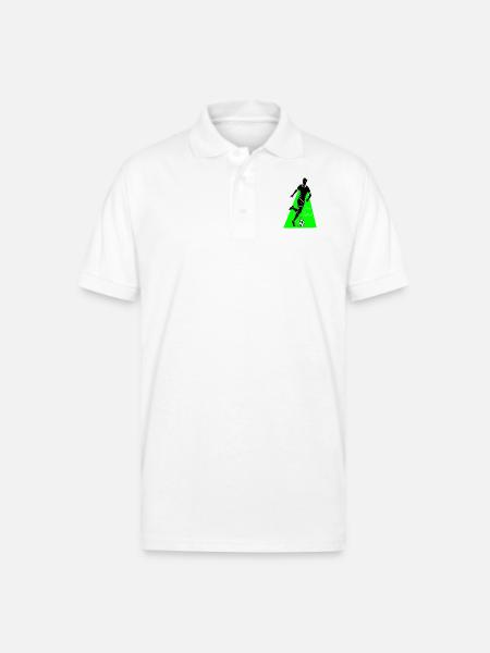Passion for Football - Gildan Unisex 50/50 Jersey Polo - white