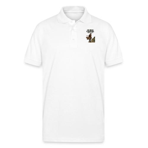 Enter Through the Narrow Gate | Matthew 7:13-14 - Gildan Unisex 50/50 Jersey Polo