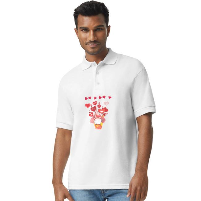 Design wrapped in love hearts, vibrating in love.