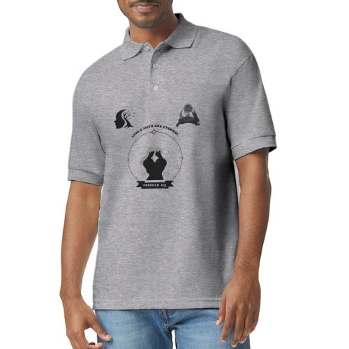 Love & Faith - Gildan Unisex 50/50 Jersey Polo