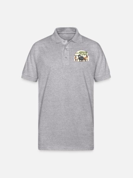 Every family has one. - Gildan Unisex 50/50 Jersey Polo - heather gray