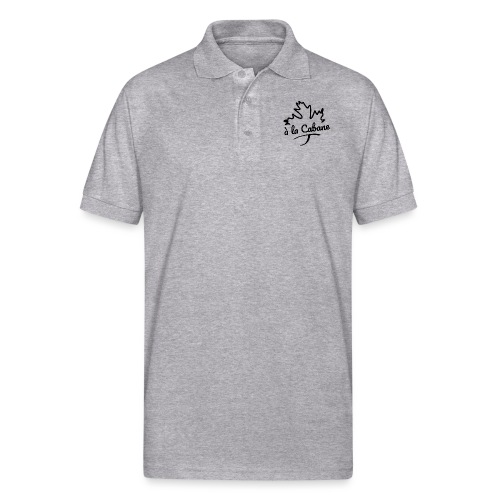 Maple Leaf At the Cabin - Gildan Unisex 50/50 Jersey Polo