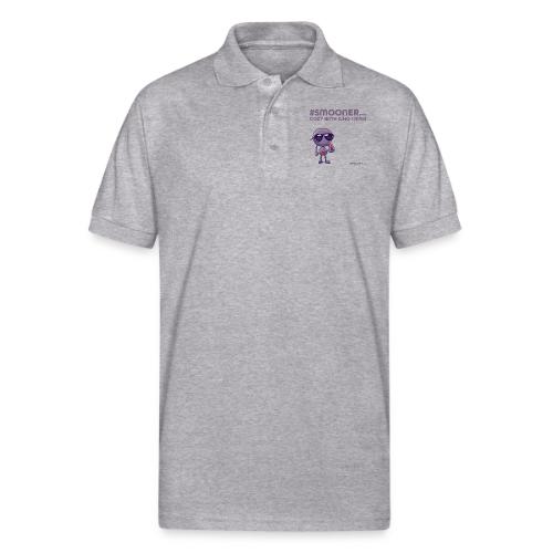 Smoon City_Cozy with who I am - Gildan Unisex 50/50 Jersey Polo