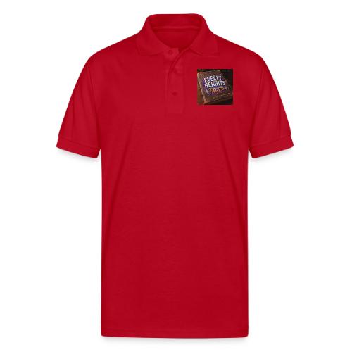 Everly Heights Tales Album Art - Gildan Unisex 50/50 Jersey Polo