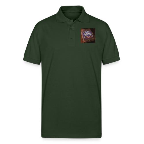 Everly Heights Tales Album Art - Gildan Unisex 50/50 Jersey Polo
