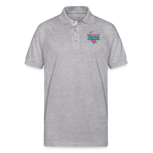 Welcome, Freshmen - Gildan Unisex 50/50 Jersey Polo
