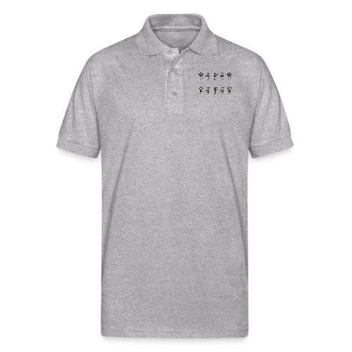 flappersshirt - Gildan Unisex 50/50 Jersey Polo