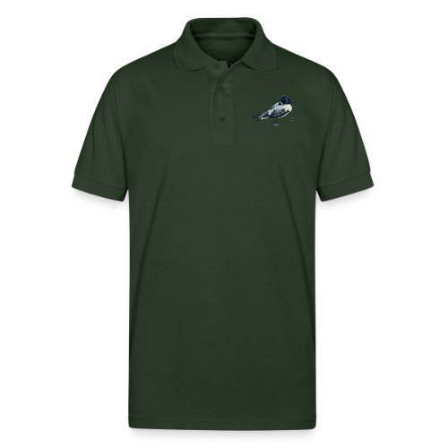 Laughing gull - Gildan Unisex 50/50 Jersey Polo