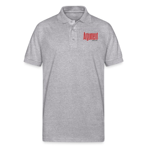 always looking for an argument - Gildan Unisex 50/50 Jersey Polo