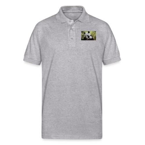 panda - Gildan Unisex 50/50 Jersey Polo