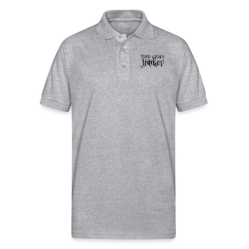 Third Grade Teacher T-Shirts - Gildan Unisex 50/50 Jersey Polo