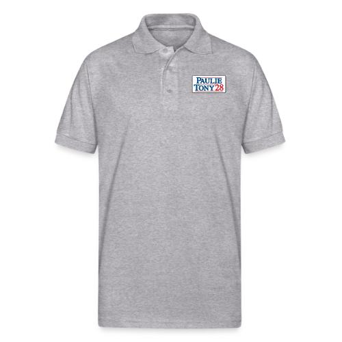 Paulie and Tony for Co-President 2028 - Gildan Unisex 50/50 Jersey Polo