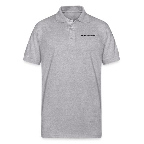 BEST DAD EVER. PERIOD. - Gildan Unisex 50/50 Jersey Polo