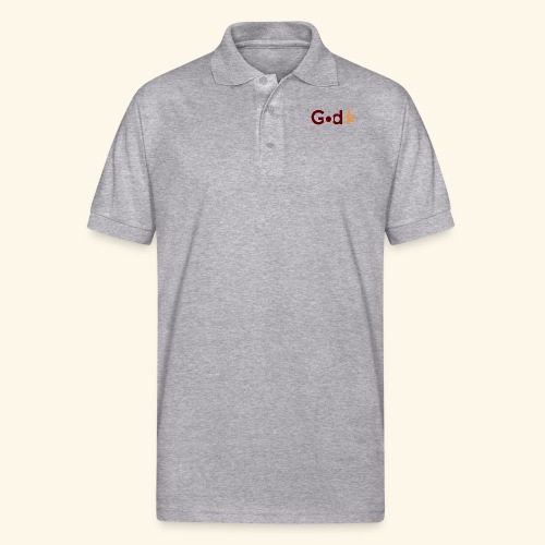 GOD IS #5 - Gildan Unisex 50/50 Jersey Polo