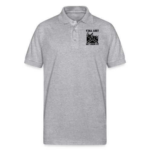 Yall Lost Get Over It - Gildan Unisex 50/50 Jersey Polo