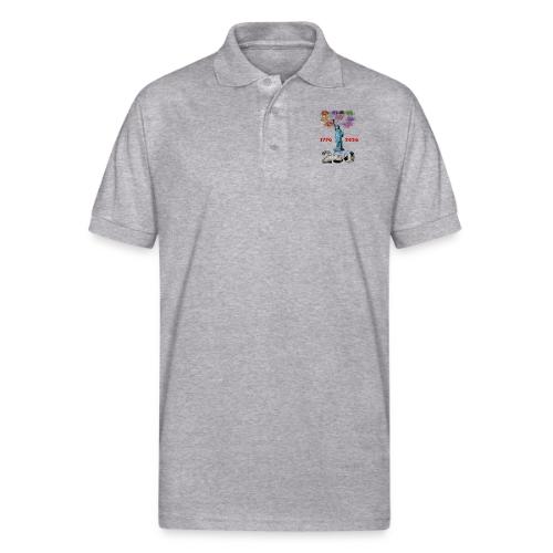 1776 - 2026 | 250 Years USA | Fireworks - Gildan Unisex 50/50 Jersey Polo