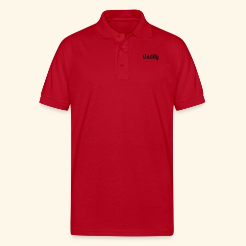 Daddy. It's not a daycare. It's parenting. - Gildan Men’s 50/50 Jersey Polo