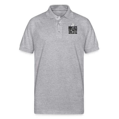 What's in a Name? - Gildan Unisex 50/50 Jersey Polo
