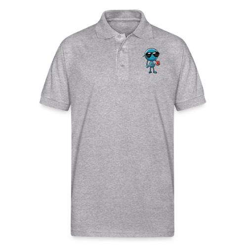 Smoon City 3_I heart Mrs S - Gildan Unisex 50/50 Jersey Polo