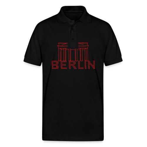 Brandenburg Gate Berlin - Gildan Unisex 50/50 Jersey Polo