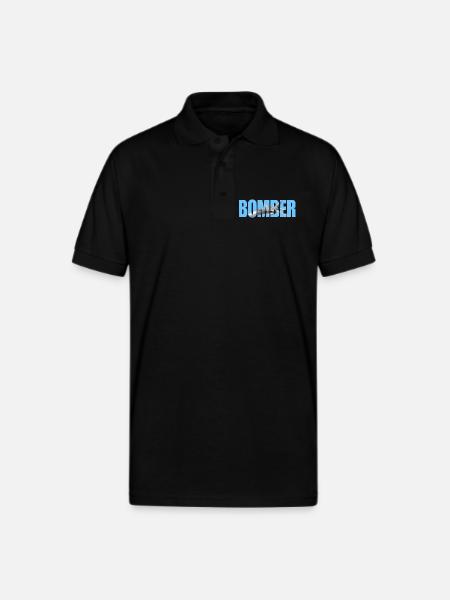 Bomber Su-24 - Gildan Unisex 50/50 Jersey Polo - black