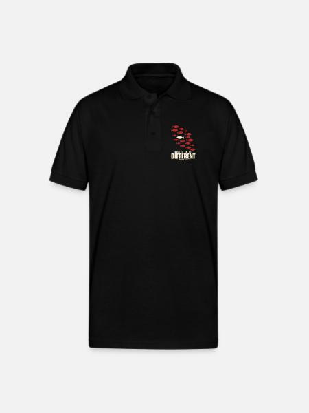 Called to Be Different - Gildan Unisex 50/50 Jersey Polo - black