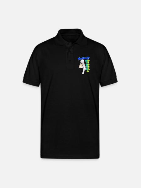 No Idea - Gildan Unisex 50/50 Jersey Polo - black