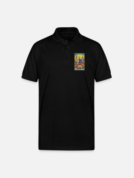 Spanien Stier Espana Design - Gildan Unisex 50/50 Jersey Polo - black