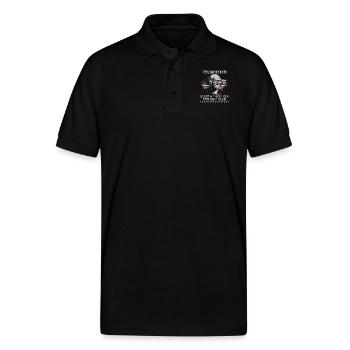 the british blew a thirteen colony lead - Gildan Unisex 50/50 Jersey Polo - black - Front