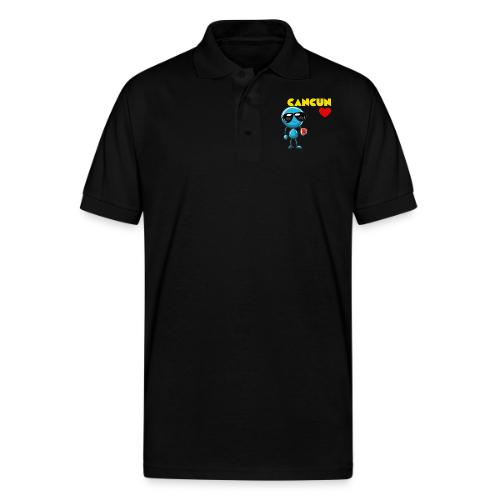Smoon City_Cancun - Gildan Unisex 50/50 Jersey Polo