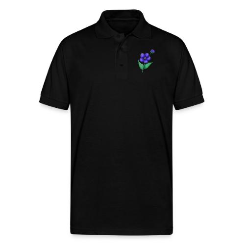 Flower - Gildan Unisex 50/50 Jersey Polo