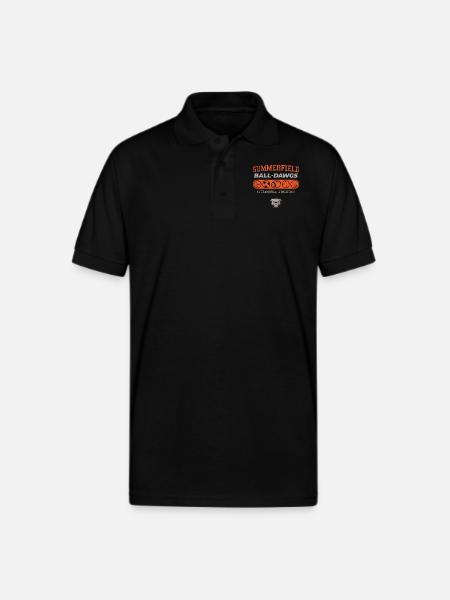 Summerfield Ball Dawgs - Gildan Unisex 50/50 Jersey Polo - black