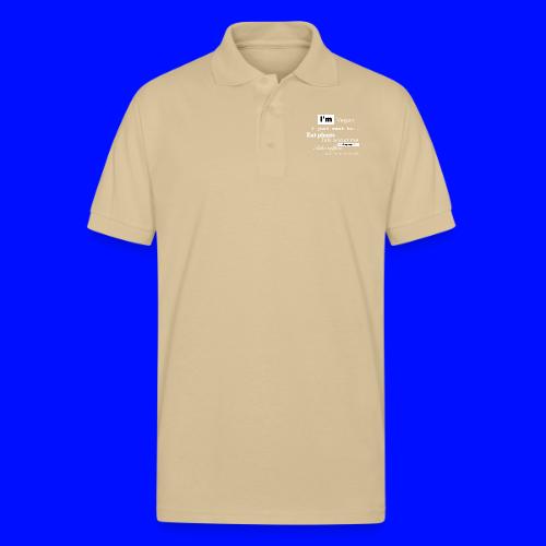 I'm a Vegan - Gildan Unisex 50/50 Jersey Polo