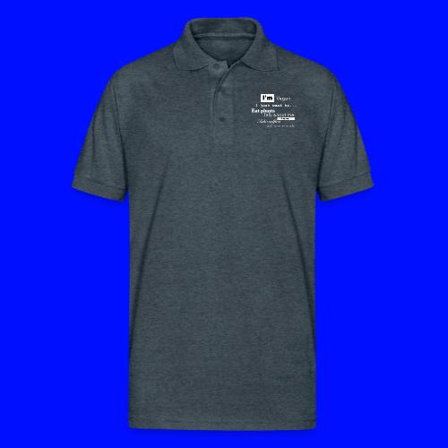 I'm a Vegan - Gildan Unisex 50/50 Jersey Polo