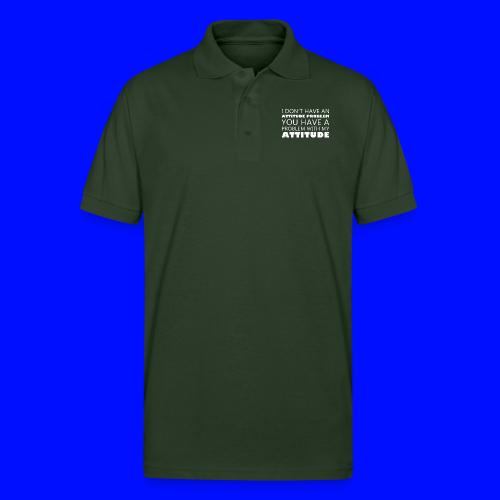 attitude - Gildan Unisex 50/50 Jersey Polo