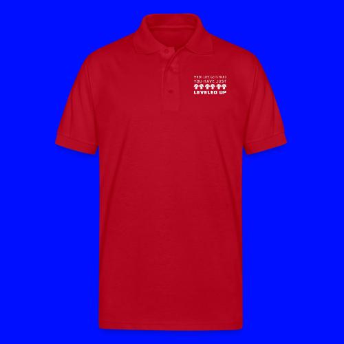 Level Up - Gildan Unisex 50/50 Jersey Polo