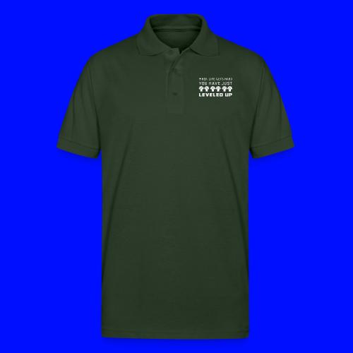 Level Up - Gildan Unisex 50/50 Jersey Polo