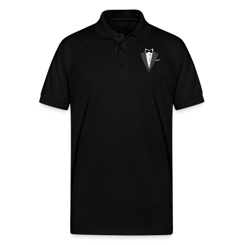 Hilarious Tuxedo Shirt - Gildan Unisex 50/50 Jersey Polo