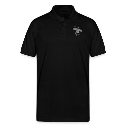 Dragon love - Gildan Unisex 50/50 Jersey Polo