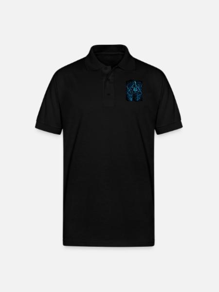 Osiris Code - Gildan Unisex 50/50 Jersey Polo - black
