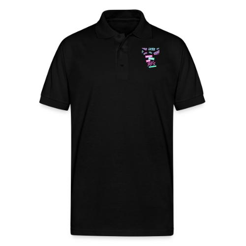 Bring Back The 90s Nostalgia Design| Retro 90s Art - Gildan Unisex 50/50 Jersey Polo