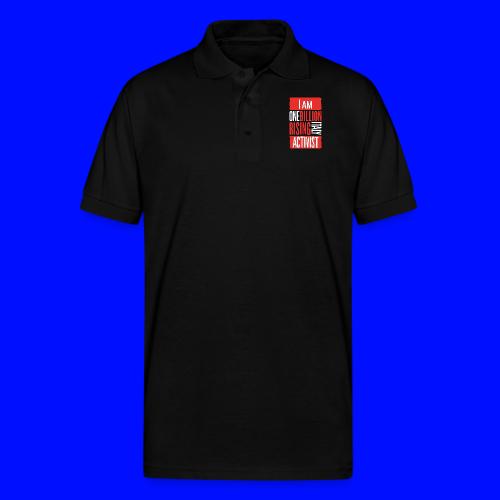 One Billion Rising Italy - Gildan Unisex 50/50 Jersey Polo