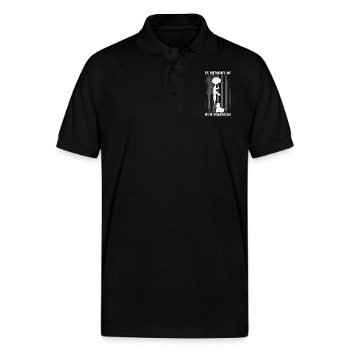 In Memory Of Our Soldiers - Gildan Unisex 50/50 Jersey Polo