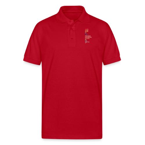 Please Stand Clear (Monorail) - Gildan Unisex 50/50 Jersey Polo