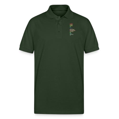 Please Stand Clear (Monorail) - Gildan Unisex 50/50 Jersey Polo