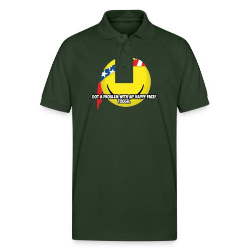Happy Face USA - Gildan Unisex 50/50 Jersey Polo