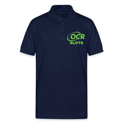 OCR Slots Americana Heart - Gildan Unisex 50/50 Jersey Polo