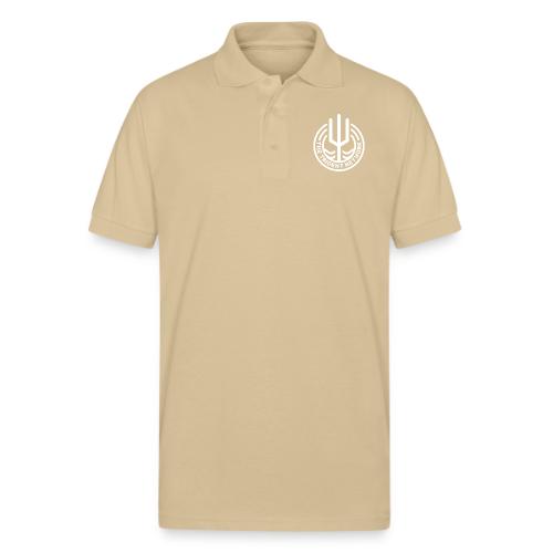 Trident White - Gildan Unisex 50/50 Jersey Polo