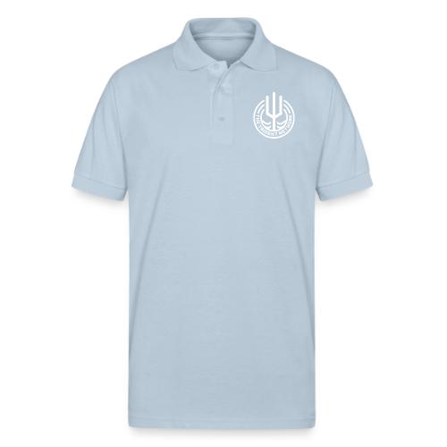 Trident White - Gildan Unisex 50/50 Jersey Polo